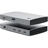 ALOGIC Blaze Thunderbolt 4 Docking with 40Gbps Data Transfer, 3X Thunderbolt 4 / USB4 Ports, USB-C Connectivity, External Display Support, Hub for Windows &amp; macOS Devices