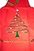 Clever Creations Red Merry Christmas Tree Apron One Size Fits Most | Holiday Red and Green Christmas Theme | Great for The Chef Baking and Cooking Christmas Dinner