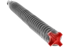 Diablo Rebar Demon SDS-Plus 4-Cutter Full Carbide Head Hammer Drill Bit for Concrete and Reinforced Materials - 3/4" Diameter, 10" Length, 8" Working Length - DMAPL4250