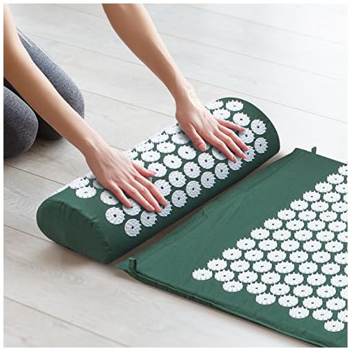Sivan Back and Neck Pain Relief Acupressure Mat and Pillow Set, Chronic Back Pain Treatment - Relieves Your Stress of… - Image 5