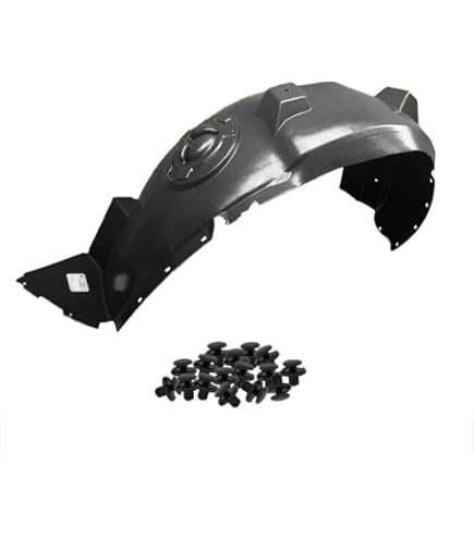Right Side Fender Liner W/ Clips For 2010-2013 Chevy Equinox - Passenger Splash Guard, GM1249223 9 thumbnail image