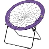 Foldable Bunjo Round Chair (Purple)