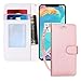 FYY for iPhone X Case/iPhone Xs Case/iPhone 10 Case, PU Leather Flip Wallet Phone Case with Card Holder Wrist Strap Kickstand Protective for iPhone X/10 2017/iPhone Xs 2018 5.8