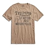 Lucky Brand - Men's - Triumph Motorcycle Bulldog Logo T-Shirt (X-Large)