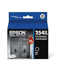 Epson DURABrite Ultra 254 x l extra cartucho de tinta de alta capacidad, color negro (T254 X L120)