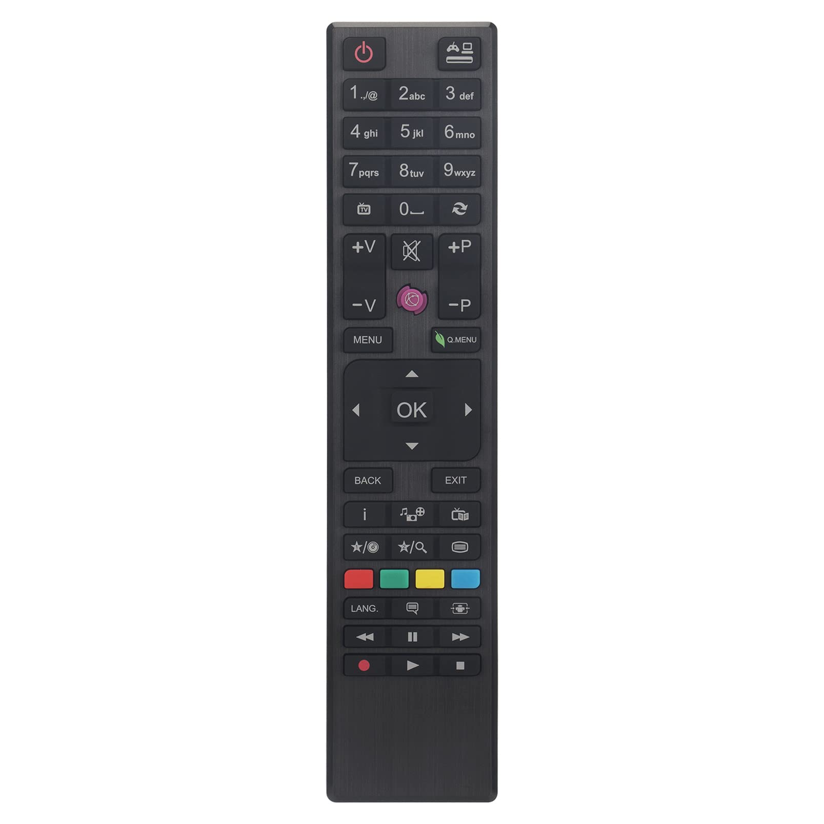 ALLIMITY RC4876 Remote Control Replace fit for Technical Technika Techwood Telefunken Tucson Waltham WLHD2412VB16 TL43DLED309B17 40A02B TK32DHD30015 TEC32LEDT16 22-278-AW15 LED2810HDB