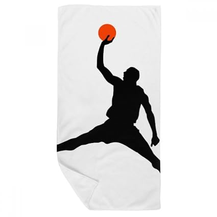 Diythinker Slam Basketball Sport Dunk Courir Serviette De