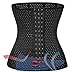 are Waist Trainer Bad for You Waist Trimmer ab Belt for Faster Weight Loss Back Support Girdle Long Torso Plus Size Postpartum Shirt Thermal Thong Vest Plus Size (L, Black)
