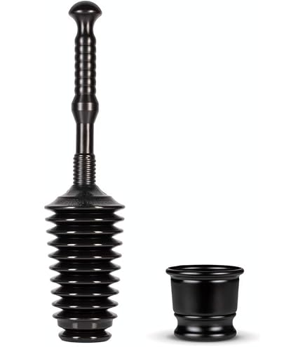 Amazon.com: JS Jackson Supplies Black Bellows Accordion Toilet