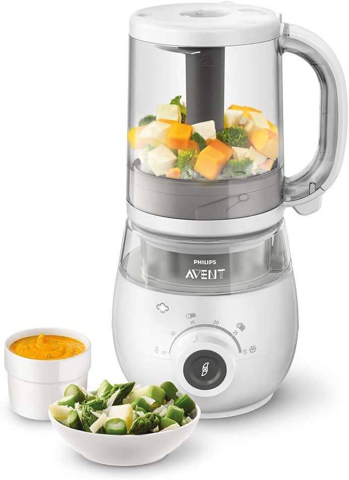 Philips 4-In-1 Healthy Baby Food Maker, White - Image 3