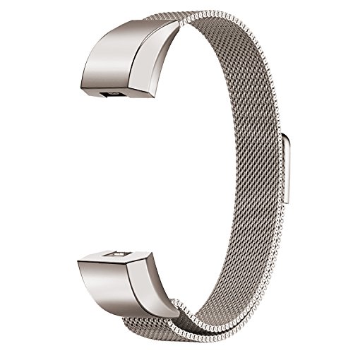 Oitom for Fitbit Alta HR Accessory Bands and for Fitbit Alta Band (Champagne, Small 5.1″-6.7″)