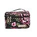 JuJuBe Be Ready Travel Make-Up/Cosmetic Bag, Classic Collection - Blooming Romance