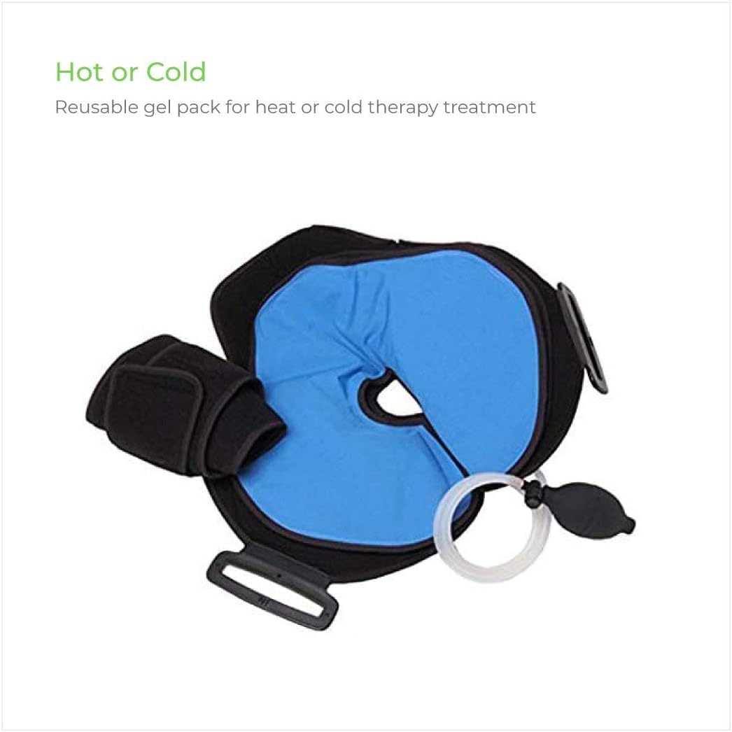 NatraCure Hot/Cold & Compression Shoulder Support 6032 - (Left/Right Shoulder Brace) - (for Shoulder Sprains, Strains and Post Rotator Cuff Surgery): Health & Personal Care