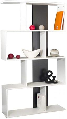 Inside Box étagère Bibliothèque Ouverte Couleur Blanc Et