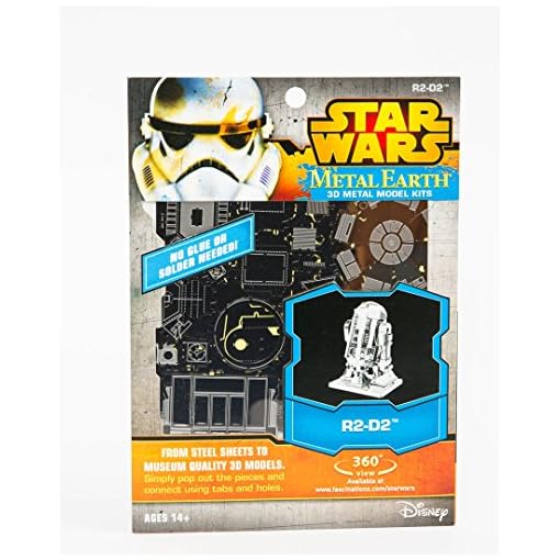 Fascinations Star Wars R2D2 Model Kit Metal Earth Fascinations - Image 3