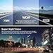 4K Dash Cam 2880 x 2160P UHD Car Camera with WiFi GPS Dash Camera for Cars Driving Recorder with 3 Inch LCD Screen 170°Wide Angle G-Sensor, WDR, Parking Monitor, Loop Recording, Motion Detection