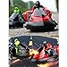 SZJJX RC Bumper Car Pack of 2 Remote Control Stunt Electric Battle Racing Vehicles with Ejectable Drivers for Kids Toy