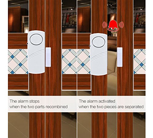 Wireless Entry Home Door Window Burglar Alarm With 10 PCS Safety Security ALARM System Magnetic Sensor