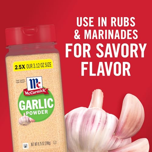 MCCORMICK GARLIC POWDER, 8.75 OZ
