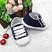 Voberry® Toddler Baby Boys Girls Anti-skid Basic Canvas Sneaker ( 0~6 Month, dark blue)