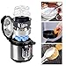 LinkingHome Pressure Cooker Accessories Set Compatible with Instant Pot 5 6 8 Qt, Steamer Basket, Springform Pan, Stackable Egg Steamer Rack, Egg Bites Mold, Egg Beater, Kitchen clip, Silicone Mitts