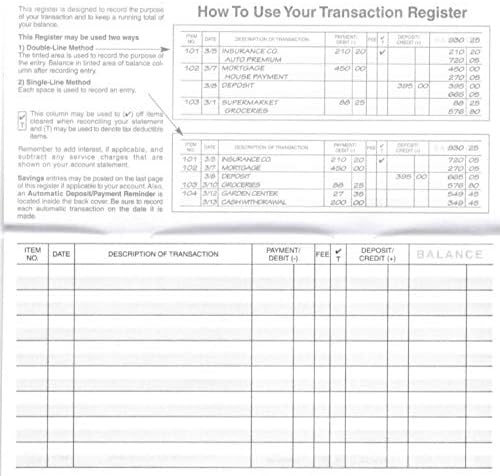 checkbook ledger checkbook ledger