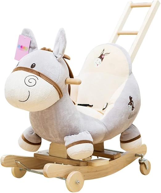 cheval à bascule en bois pas cher