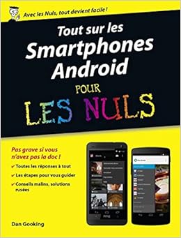 Amazon Fr Tout Sur Mon Smartphone Android Pour Les Nuls Gookin Dan Livres