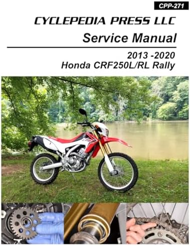 2004-2015 Honda CRF250X Cyclepedia Printed Motorcycle Service