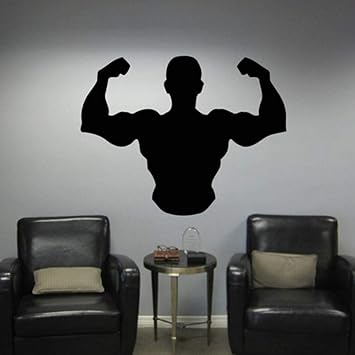 Hombre De La Aptitud Tatuajes De Pared Decoracion Para El Hogar