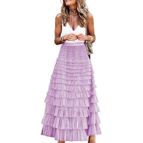 Amazon.com: ROYAL SMEELA Women Maxi Satin Skirt Floor Length