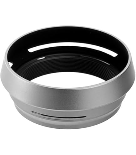 JJC Gegenlichtblende Für Fujifilm X70 – Alu-Sonnenblende Mit 49mm Filteradapter