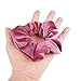 Ondder Velvet Scrunchies Hair Scrunchy Elastics Bobble Hair Bands Headbands Women Scrunchies Hair Ties Ponytail Holder for Women, 8 Pieces