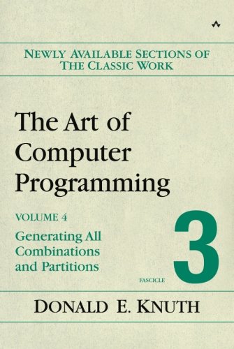 The Art of Computer Programming, Volume 4, Fascicle 3: Generating All Combinations and Partitions - //medicalbooks.filipinodoctors.org