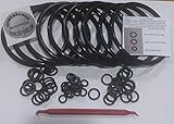 Universal Kegco type O-Ring Ten Gasket Sets for Cornelius Home Brew Keg and Homebrewed With Pride keg sticker and O-ring Pick