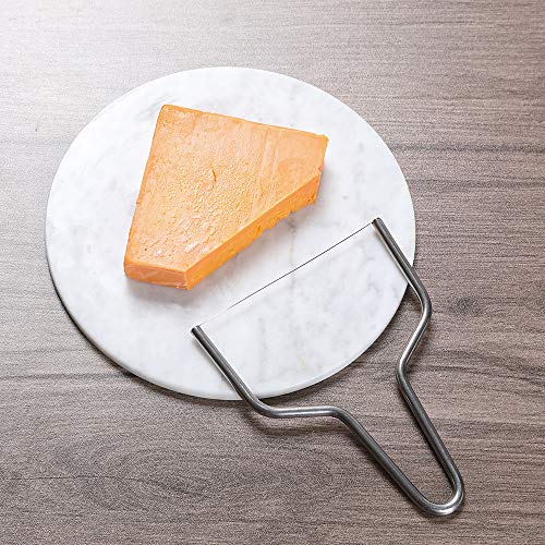 Cheese Lyre, Cheese Slicer, Stainless Steel Cheese Slicers with Wire, Handheld Butter Cutter Tools for Soft Hard Block Cheese