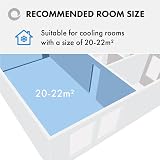 Devola 4-in-1 10000 BTU WiFi Portable Air Conditioner Dehumidifier view 7
