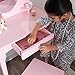 KidKraft Medium Diva Table and Stool, Pink