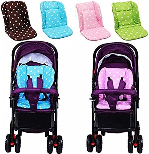 Natural Home Baby Thick Stroller Cushion Child Pushchair Cart Seat Liner Cotton (Pink)