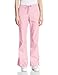 Cherokee Women's Flare Leg Drawstring Scrub Pant, Pink Blush, Small