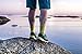 Merino Wool Light Hiking Socks (Multicolor 3-pairs (2 x Green, 1 x Yellow), US Women 8-10 / US Men 6.5-8.5)