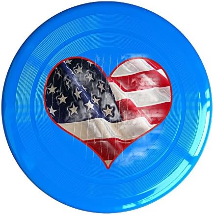 American Flag heart Flying Disc Frisbee Fanny