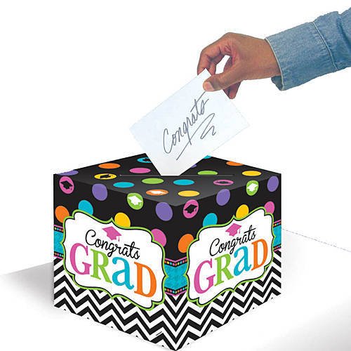 Dream Big Graduation Card Holder Box