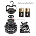 Portable LED Camping Lantern with Ceiling Fan, Outdoor Camping Lantern 2-In-1 Combo 18 Super Bright LED Light and Fan