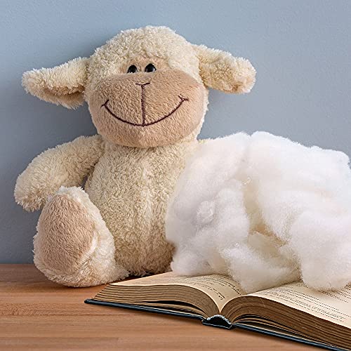 100g/3.5oz Polyester Fiber Fill, Premium Fiber Fill Stuffing, Fluff