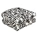 Pillow Perfect Damask Indoor/Outdoor Chair Seat Cushion, Tufted, Weather, and Fade Resistant, 19