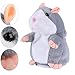 Talking Hamster Plush Toy,Mimicry Pet Repeats What You Say,Electronic Plush Interactive Buddy Mouse for Kids,7.8 inches high,Sporting Man Brand