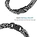 UniqueKay Nylon Rope Survival Paracord Replacement Wristband Strap for Fitbit Alta