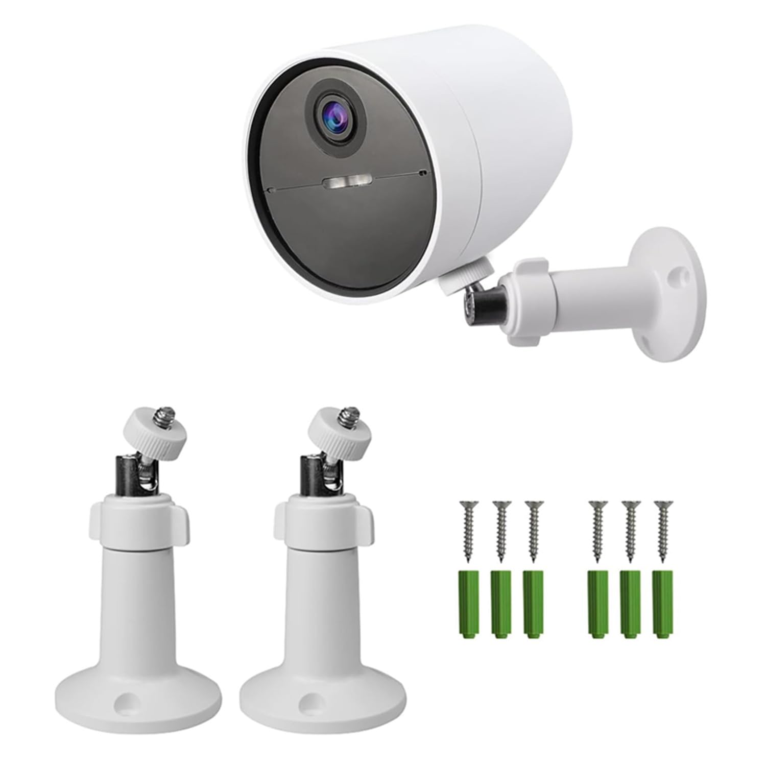 Photo 1 of 2Pack Adjustable Wall Mount for SimpliSafe Security Camera,360°Adjustable Mount Bracket for SimpliSafe Surveillance Cam, Ceiling Camera Mount with 1/4 Male Thread