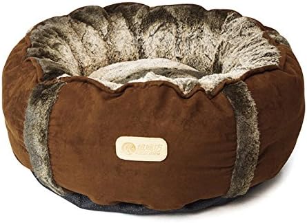 Rosey Form-New Soft Cozy Removable Round Pet Bed for Small Dog Cat 52×52×22cm